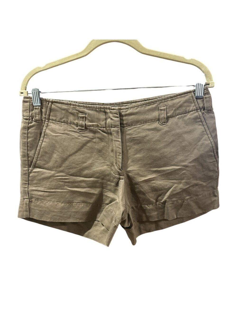 J. Crew Linen Blend City Fit Shorts